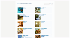 Desktop Screenshot of gallery.arubawindsong.com