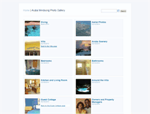 Tablet Screenshot of gallery.arubawindsong.com